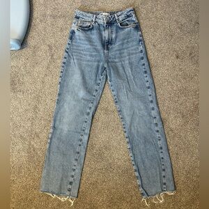 Zara straight leg jeans